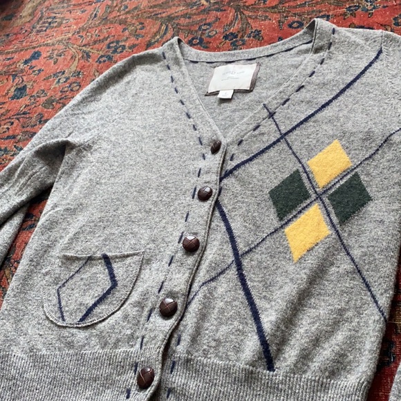 Preppy wool argyle - Picture 3 of 12